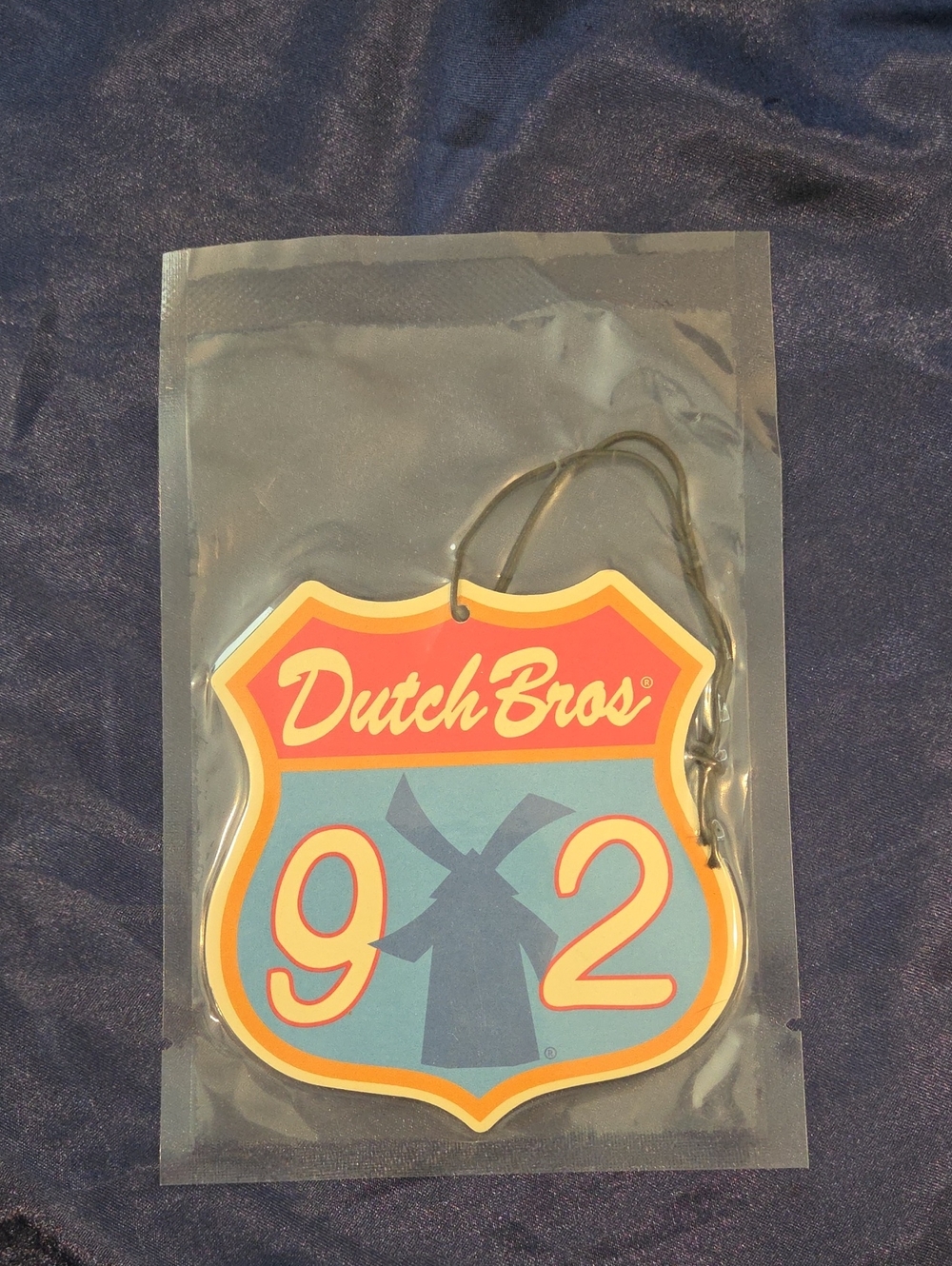 Dutch Bros Sign Air Freshner